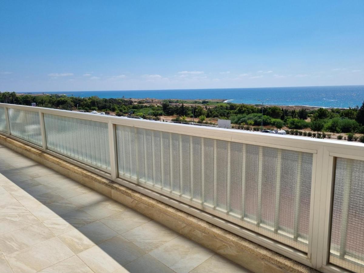 Ferienwohnung Diamond Sea View Penthouse Paphos Exterior foto
