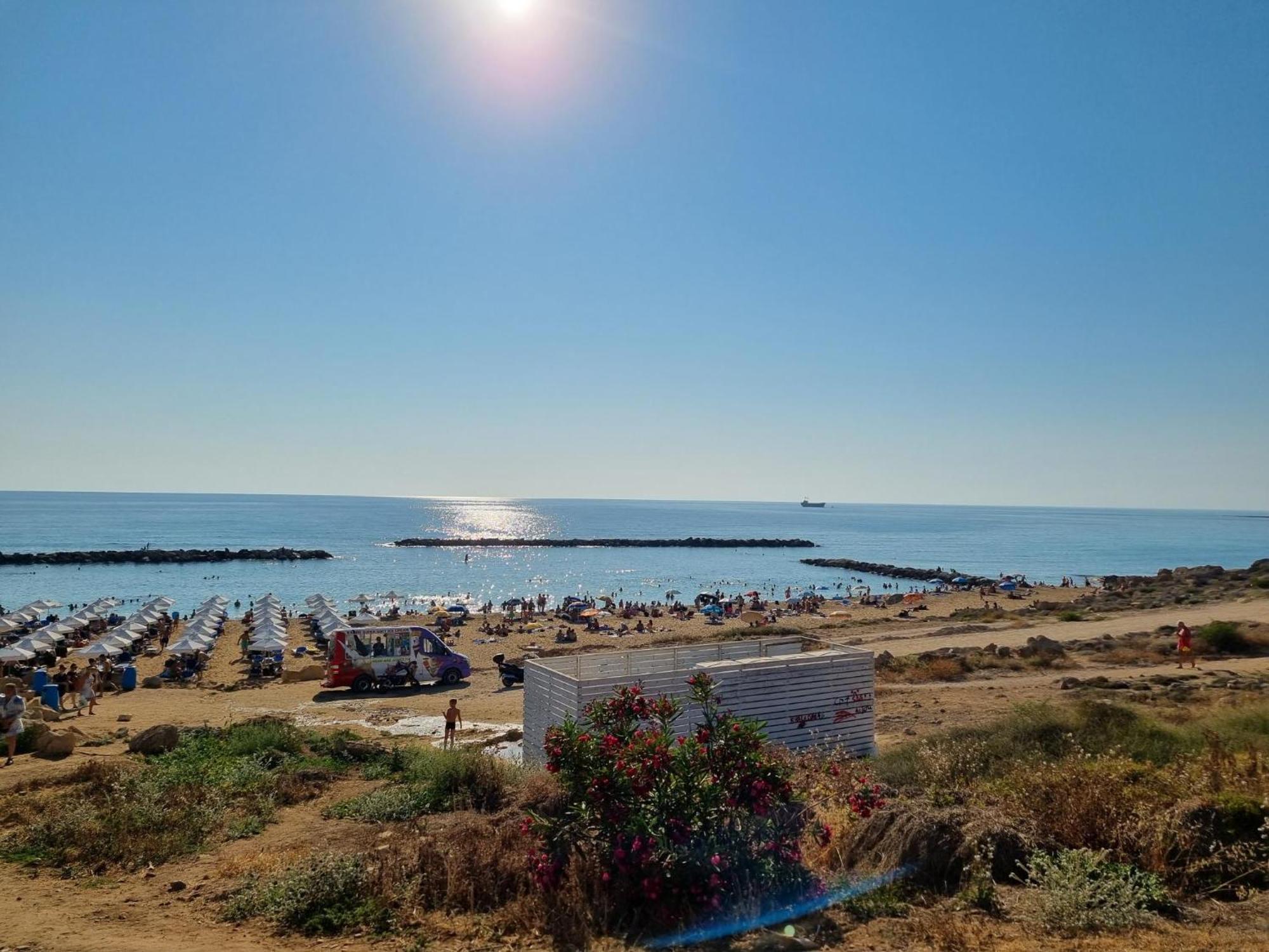 Ferienwohnung Diamond Sea View Penthouse Paphos Exterior foto