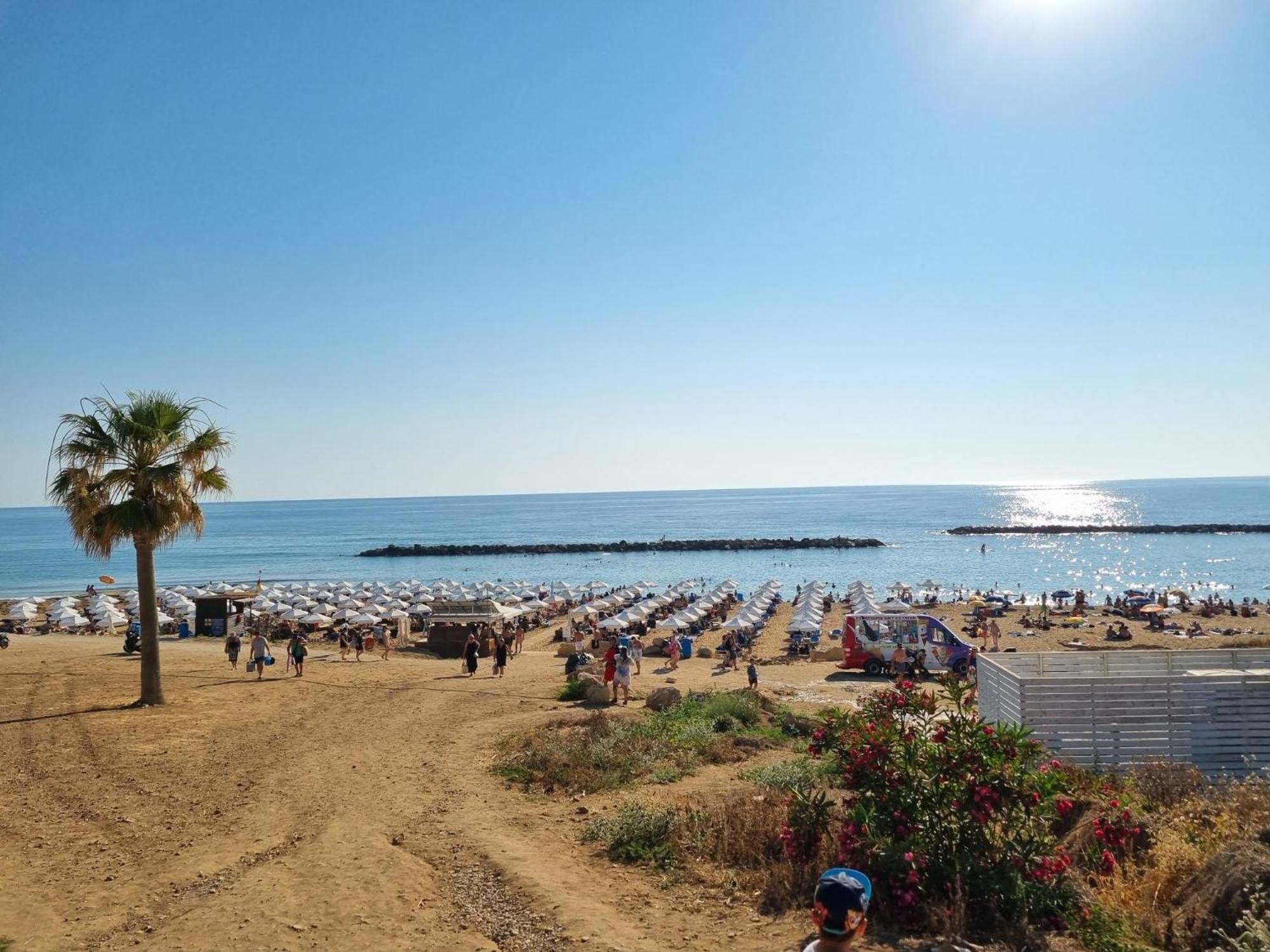 Ferienwohnung Diamond Sea View Penthouse Paphos Exterior foto